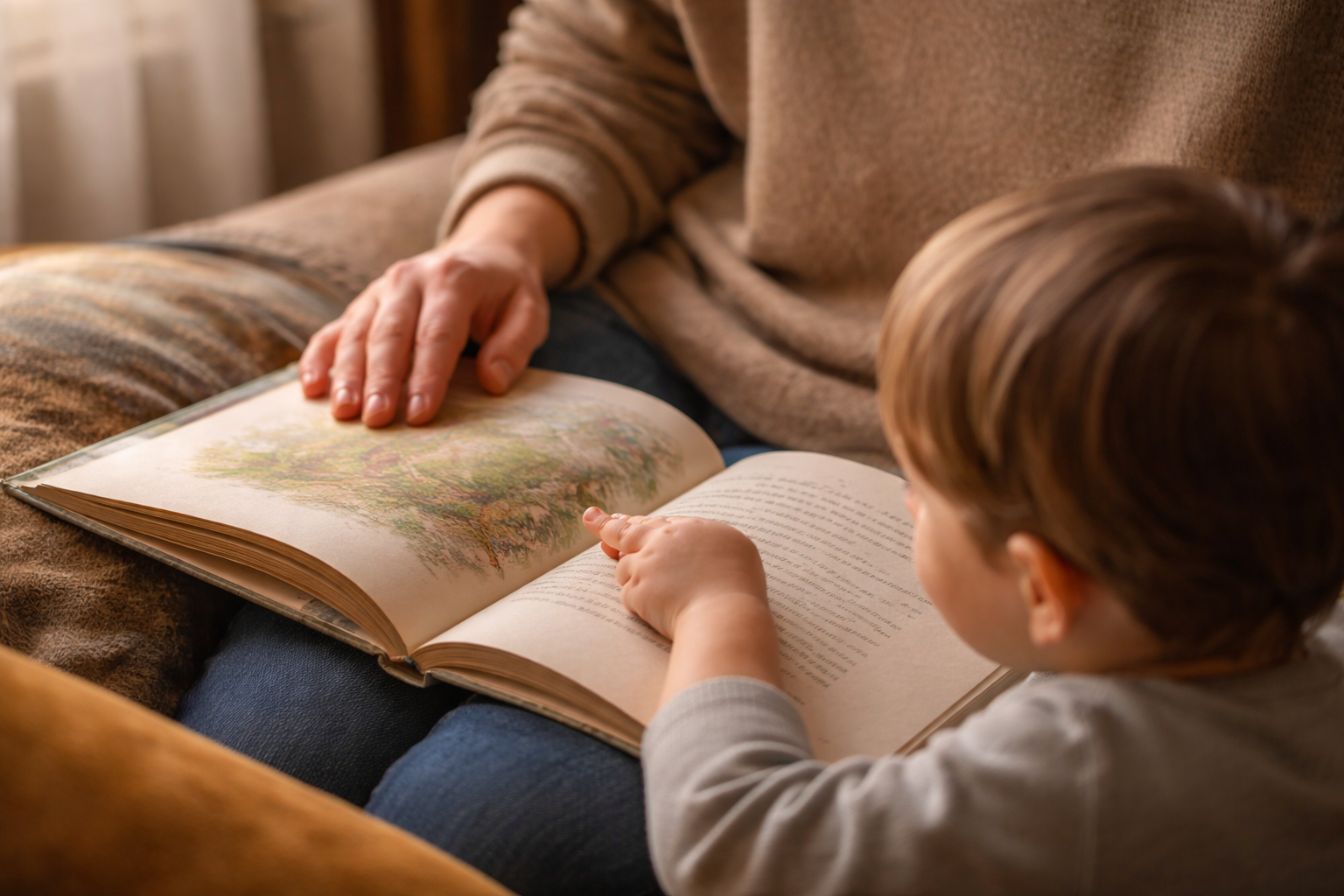 Reading With a Child Is Not the Same as Reading to Them